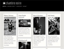 Tablet Screenshot of chambrenoire.com